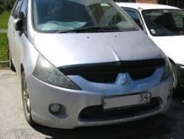 Дефлектор капота (мухобойка) Mitsubishi Grandis 2004-2011 (Митсубиши Грандис) SIM